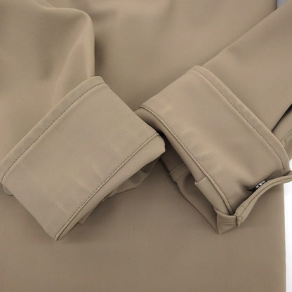 Theory セオリー 美品 フェザー プレシジョン ポンチ スナップ オーバー シャツ ブルゾン ジャケット メンズ ベージュ M 25年 ジャケット M