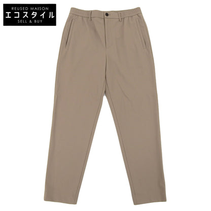 Theory セオリー 美品 フェザー プレシジョン ポンチ カーティス ドローストリング パンツ ボトムス メンズ ベージュ 32 25年 ボトムス 32