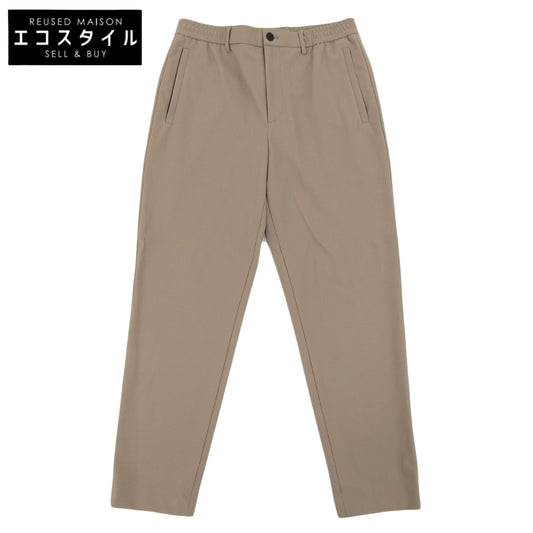 Theory セオリー 美品 フェザー プレシジョン ポンチ カーティス ドローストリング パンツ ボトムス メンズ ベージュ 32 25年 ボトムス 32