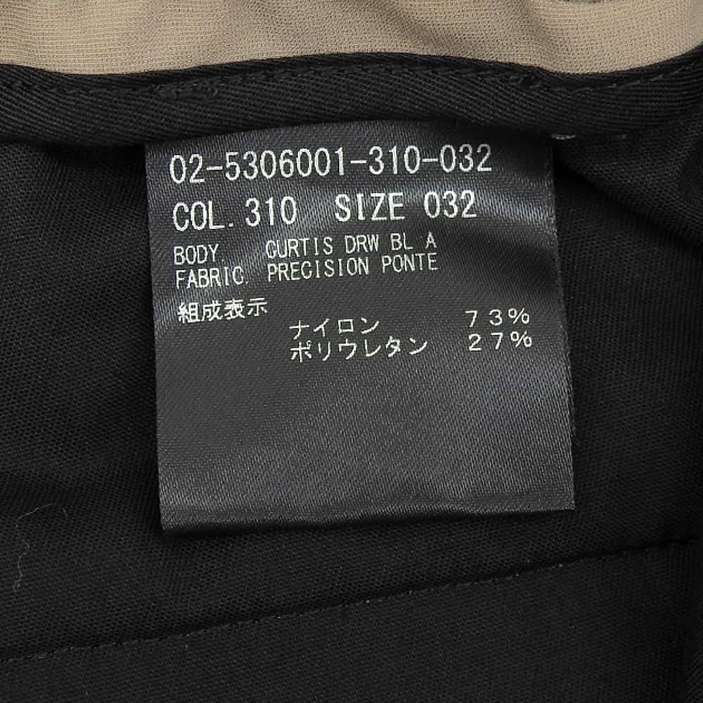 Theory セオリー 美品 フェザー プレシジョン ポンチ カーティス ドローストリング パンツ ボトムス メンズ ベージュ 32 25年 ボトムス 32