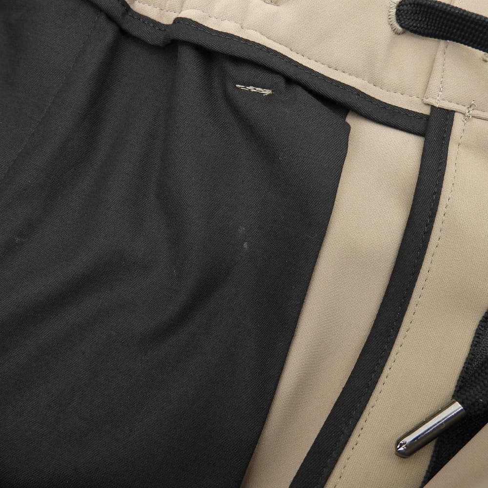 Theory セオリー 美品 フェザー プレシジョン ポンチ カーティス ドローストリング パンツ ボトムス メンズ ベージュ 32 25年 ボトムス 32