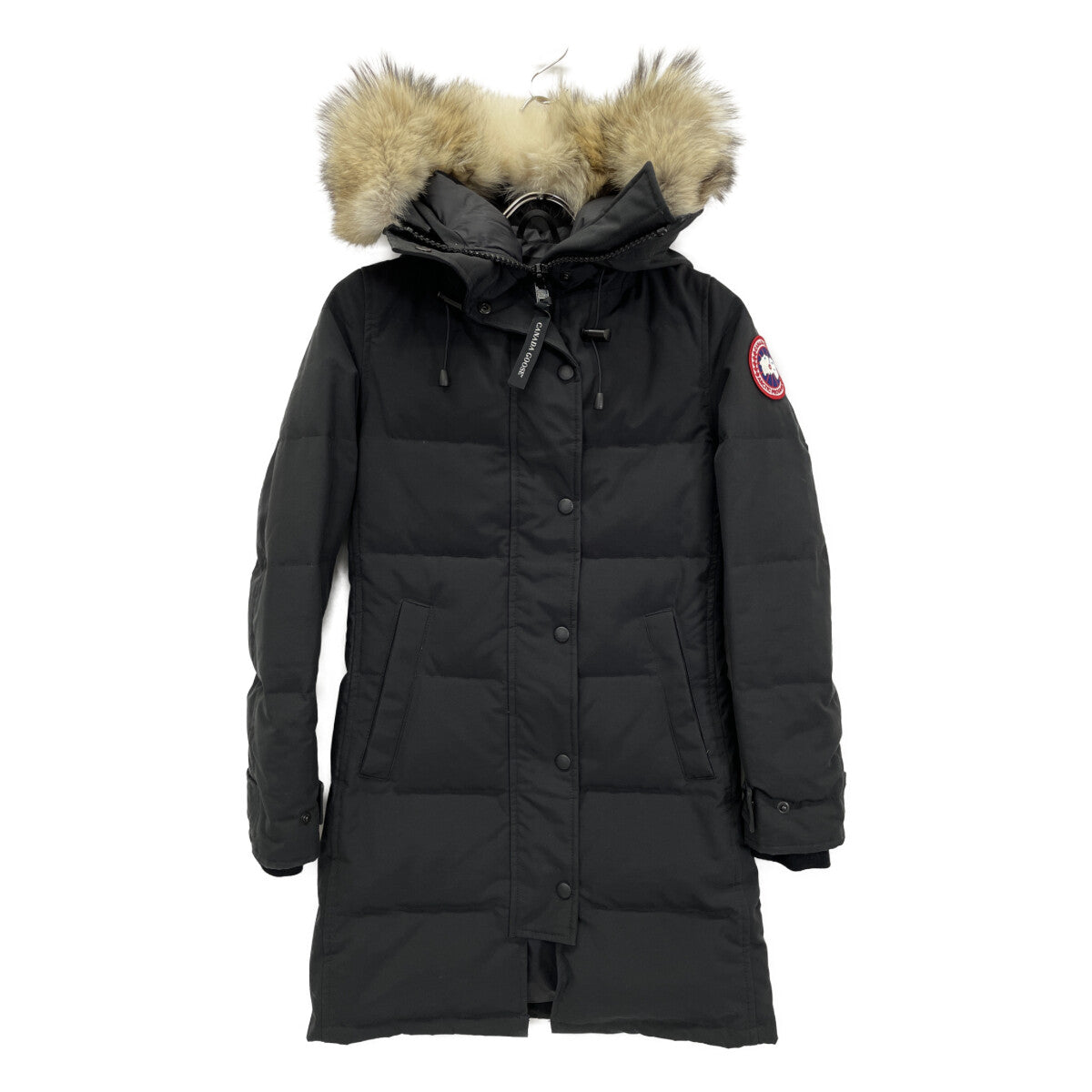 CANADA GOOSE カナダグース 2302JL ﾌﾞﾗｯｸ ﾏｯｹﾝｼﾞｰﾊﾟｰｶ ﾀﾞｳﾝｼﾞｬｹｯﾄ ジャケット XS