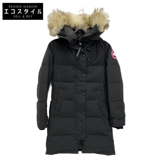 CANADA GOOSE カナダグース 2302JL ﾌﾞﾗｯｸ ﾏｯｹﾝｼﾞｰﾊﾟｰｶ ﾀﾞｳﾝｼﾞｬｹｯﾄ ジャケット XS