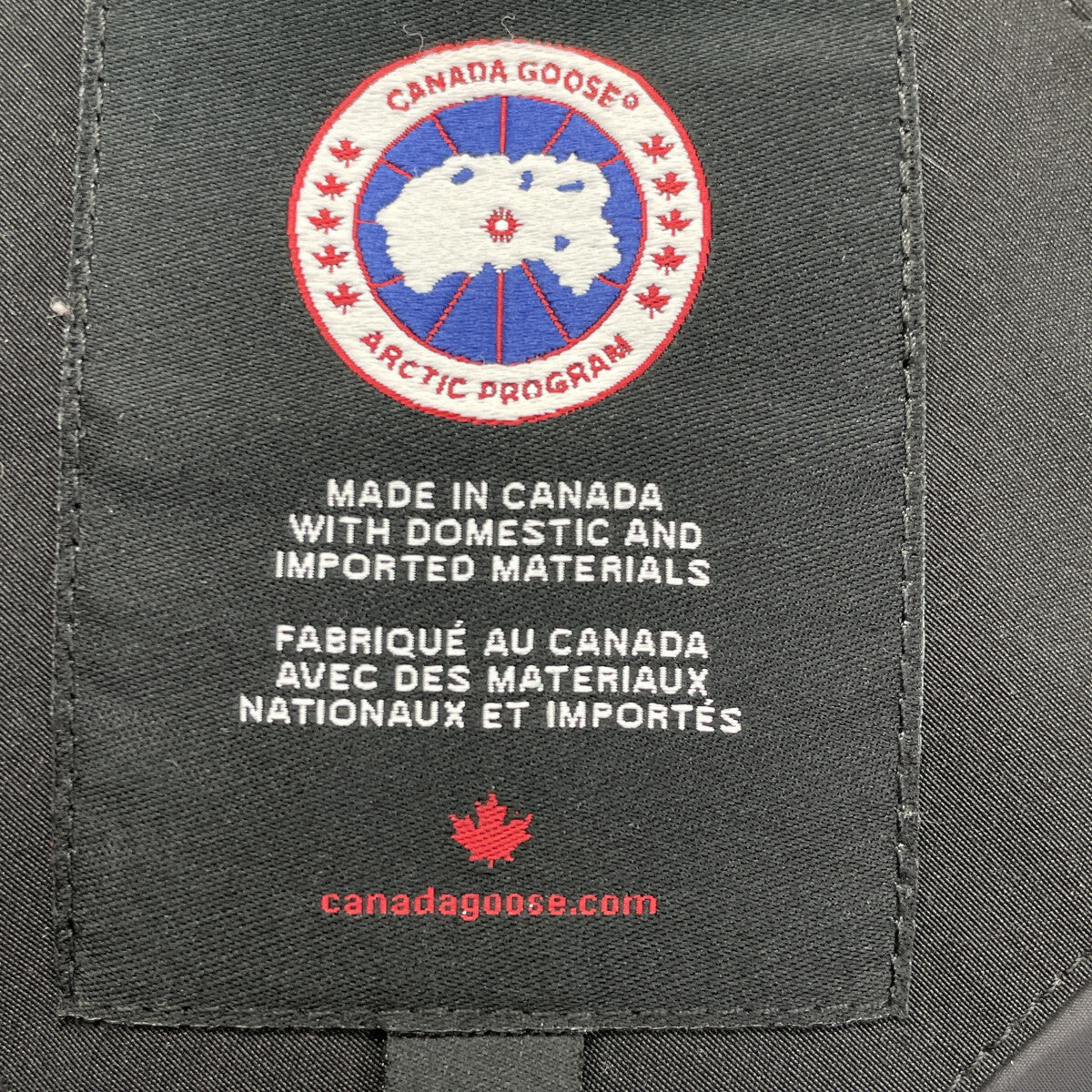 CANADA GOOSE カナダグース 2302JL ﾌﾞﾗｯｸ ﾏｯｹﾝｼﾞｰﾊﾟｰｶ ﾀﾞｳﾝｼﾞｬｹｯﾄ ジャケット XS