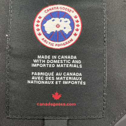 CANADA GOOSE カナダグース 2302JL ﾌﾞﾗｯｸ ﾏｯｹﾝｼﾞｰﾊﾟｰｶ ﾀﾞｳﾝｼﾞｬｹｯﾄ ジャケット XS
