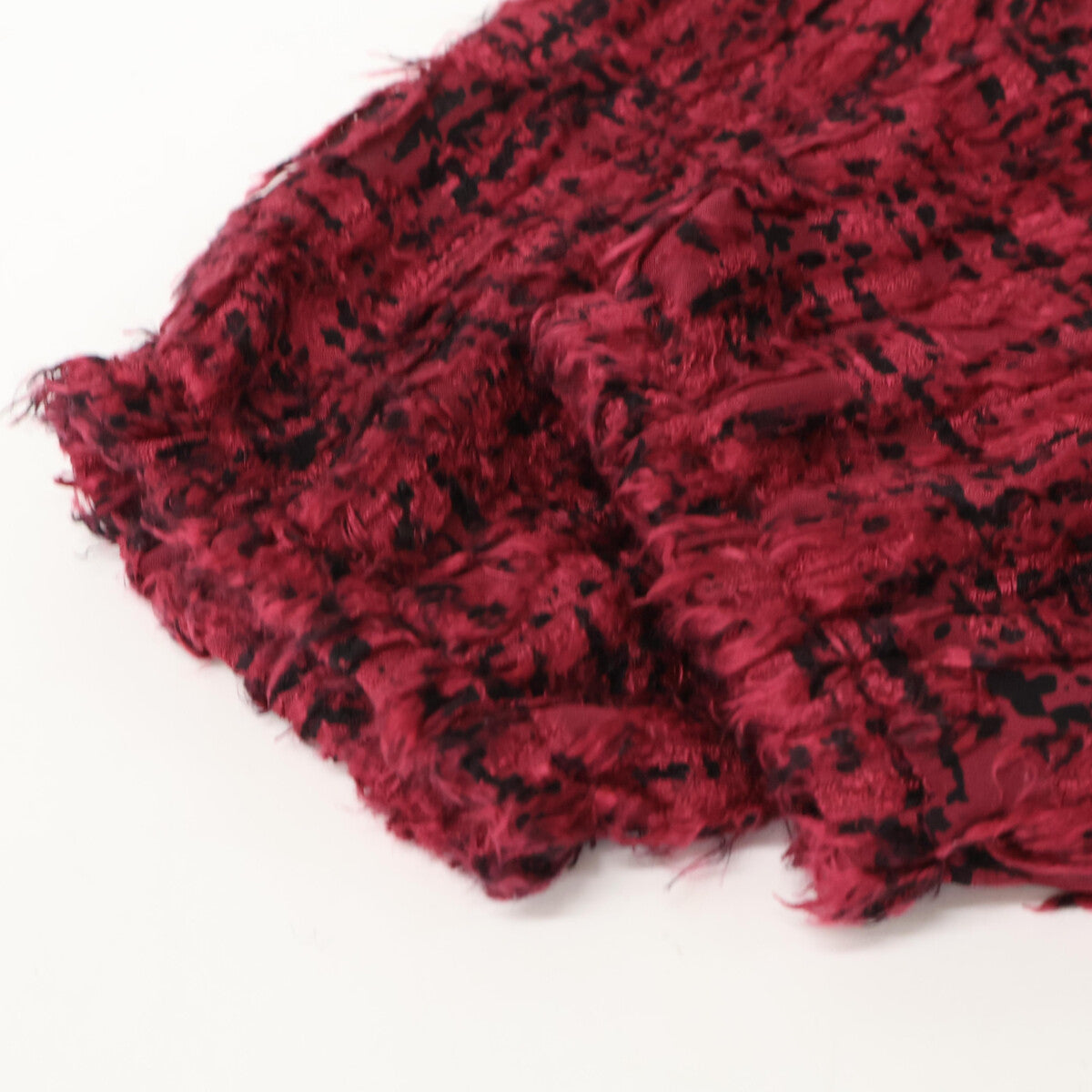 CHANEL シャネル 22AW P73159V64621 ツイードシルク ボウタイ バックボタン ブラウス トップス 36