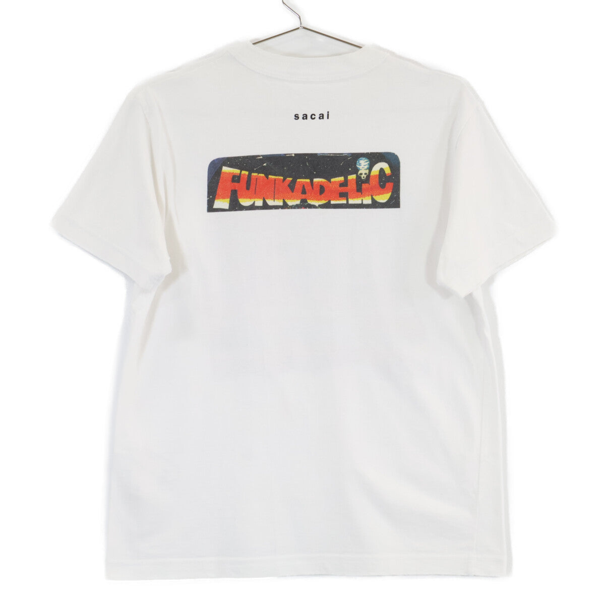 sacai サカイ 20-0104S ﾎﾜｲﾄ ｺｯﾄﾝ FUNKADELIC Tｼｬﾂ トップス 0