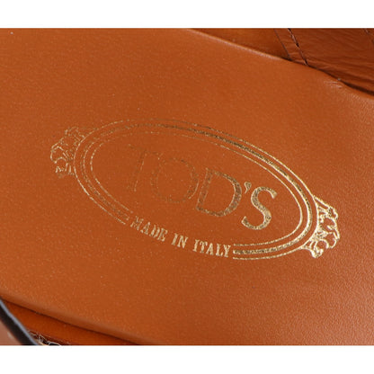 TOD'S トッズ 美品 XXW17L0IJ00MIDS410 厚底 ロゴ ケイト ウェッジサンダル サンダル 36