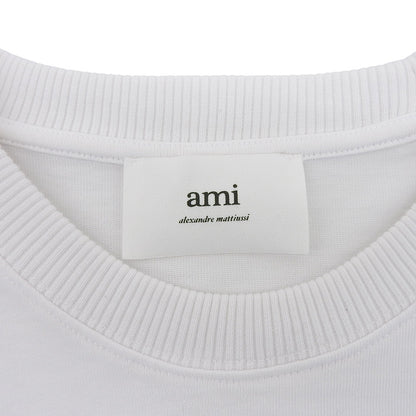 AMI PARIS アミパリス 美品 PARIS ADC TSHIRT BRANC Tシャツ トップス レディース 白 ホワイト L トップス L