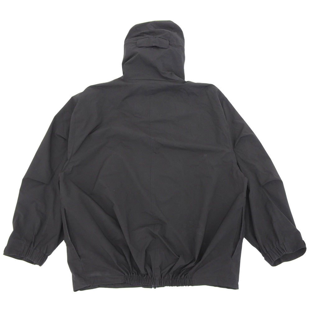 TIGHTBOOTH タイトブース ポリエステル×ナイロン オーバーサイズ フーディ ジャケット メンズ ブラック L 24AW ジャケット L