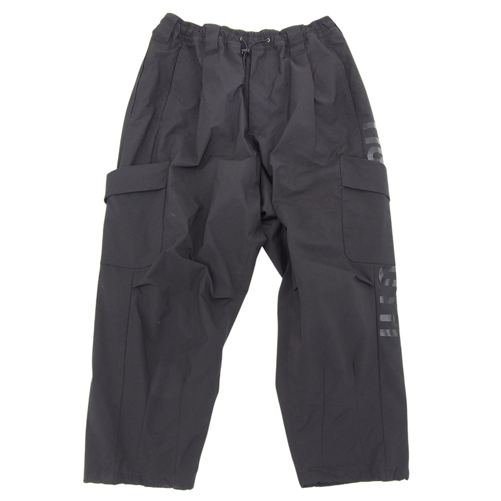 TIGHTBOOTH タイトブース 美品 ポリエステル オーバーサイズ ナイロン パンツ ボトムス メンズ ブラック L 24AW ボトムス L