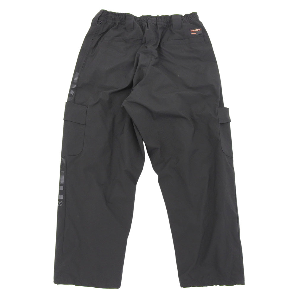 TIGHTBOOTH タイトブース 美品 ポリエステル オーバーサイズ ナイロン パンツ ボトムス メンズ ブラック L 24AW ボトムス L