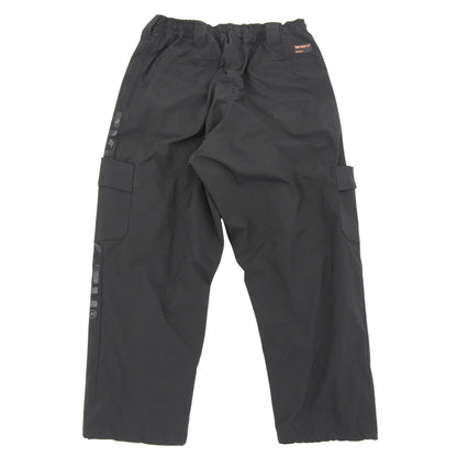 TIGHTBOOTH タイトブース 美品 ポリエステル オーバーサイズ ナイロン パンツ ボトムス メンズ ブラック L 24AW ボトムス L