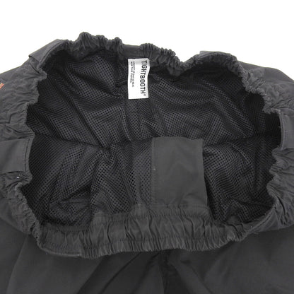 TIGHTBOOTH タイトブース 美品 ポリエステル オーバーサイズ ナイロン パンツ ボトムス メンズ ブラック L 24AW ボトムス L