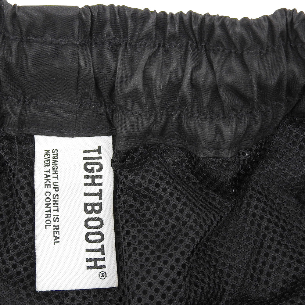 TIGHTBOOTH タイトブース 美品 ポリエステル オーバーサイズ ナイロン パンツ ボトムス メンズ ブラック L 24AW ボトムス L