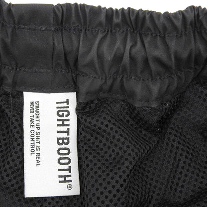 TIGHTBOOTH タイトブース 美品 ポリエステル オーバーサイズ ナイロン パンツ ボトムス メンズ ブラック L 24AW ボトムス L