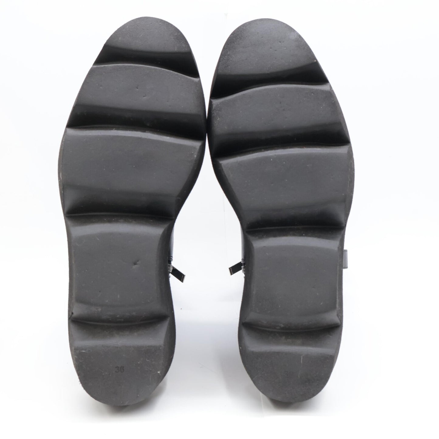 sacai サカイ 21-05618 カウハイド プラットフォームウェッジブーツ シューズ 36