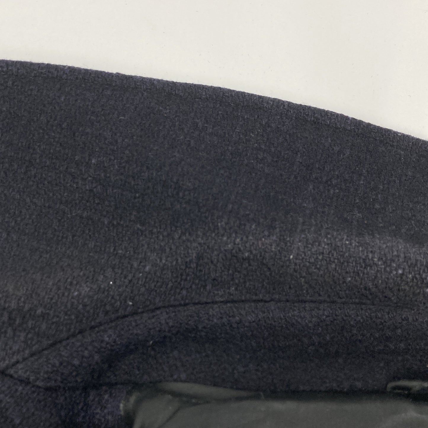 BURBERRY BLACK LABEL バーバリーブラックレーベル D1F70-213-28 ﾈｲﾋﾞｰ ｳｰﾙ Pｺｰﾄ コート M