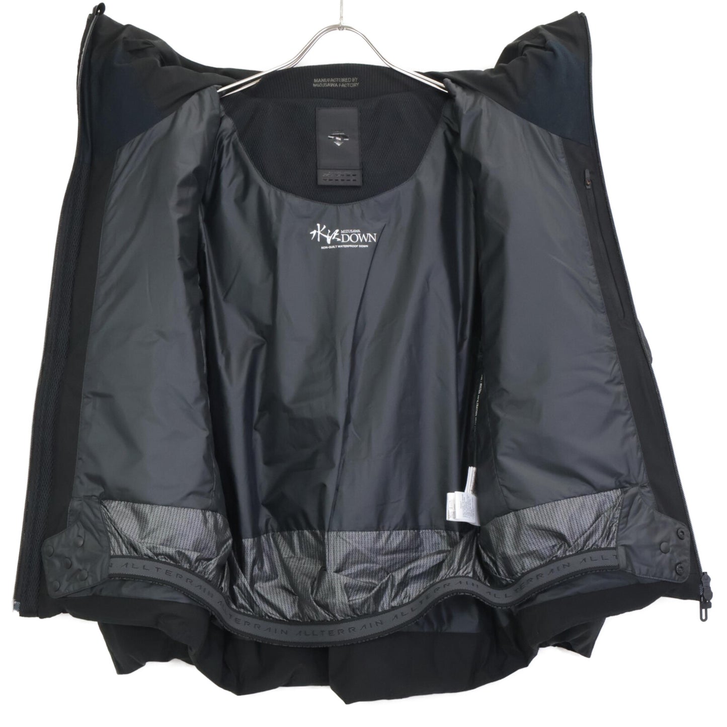 水沢ダウン ミズサワダウン 美品 国内正規 DAMWGK30U オルテライン マウンテニア ダウン ジャケット S