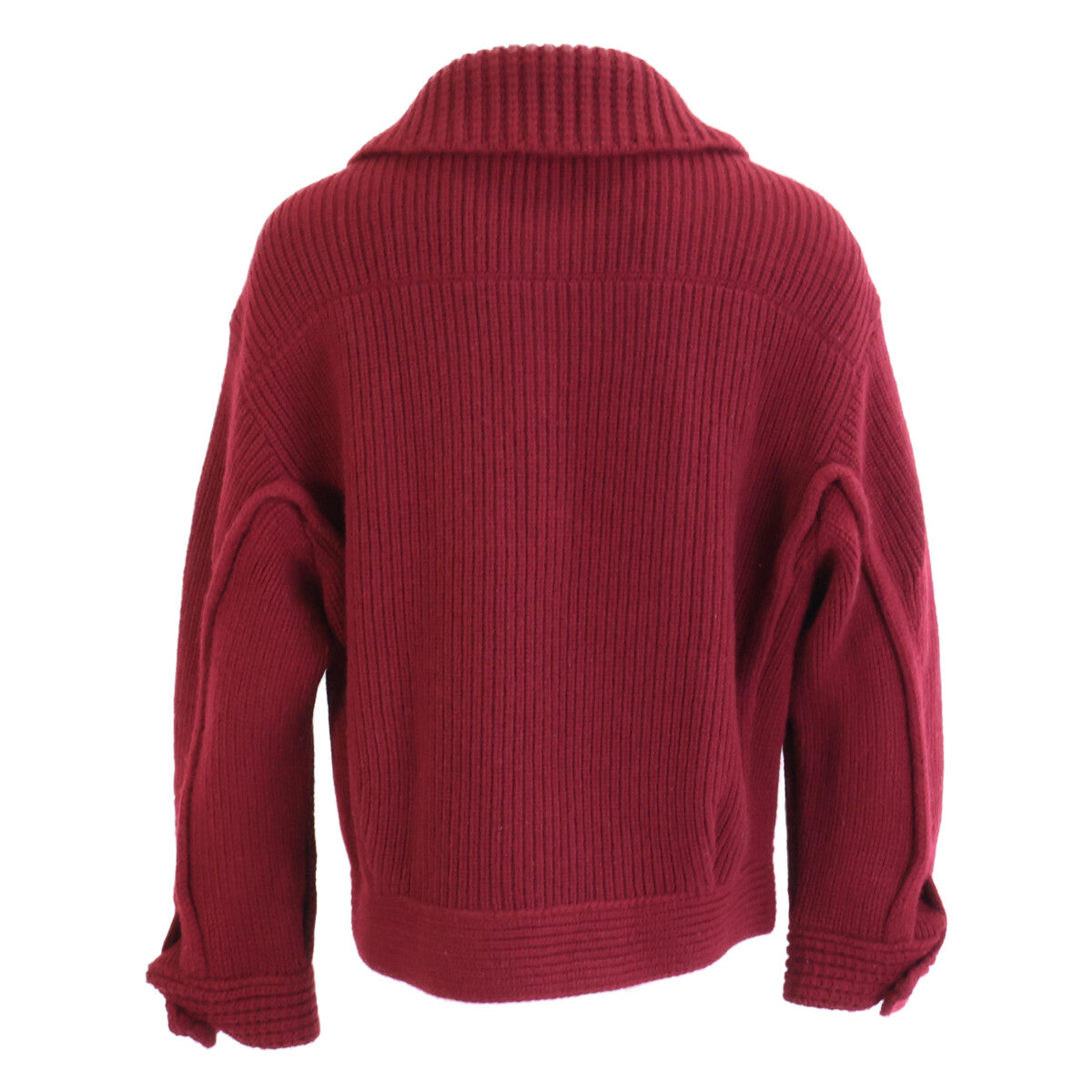 CHANEL シャネル 美品 25C P78714K11370 カシミヤ100 ココマークボタン ニット ジャケット 36