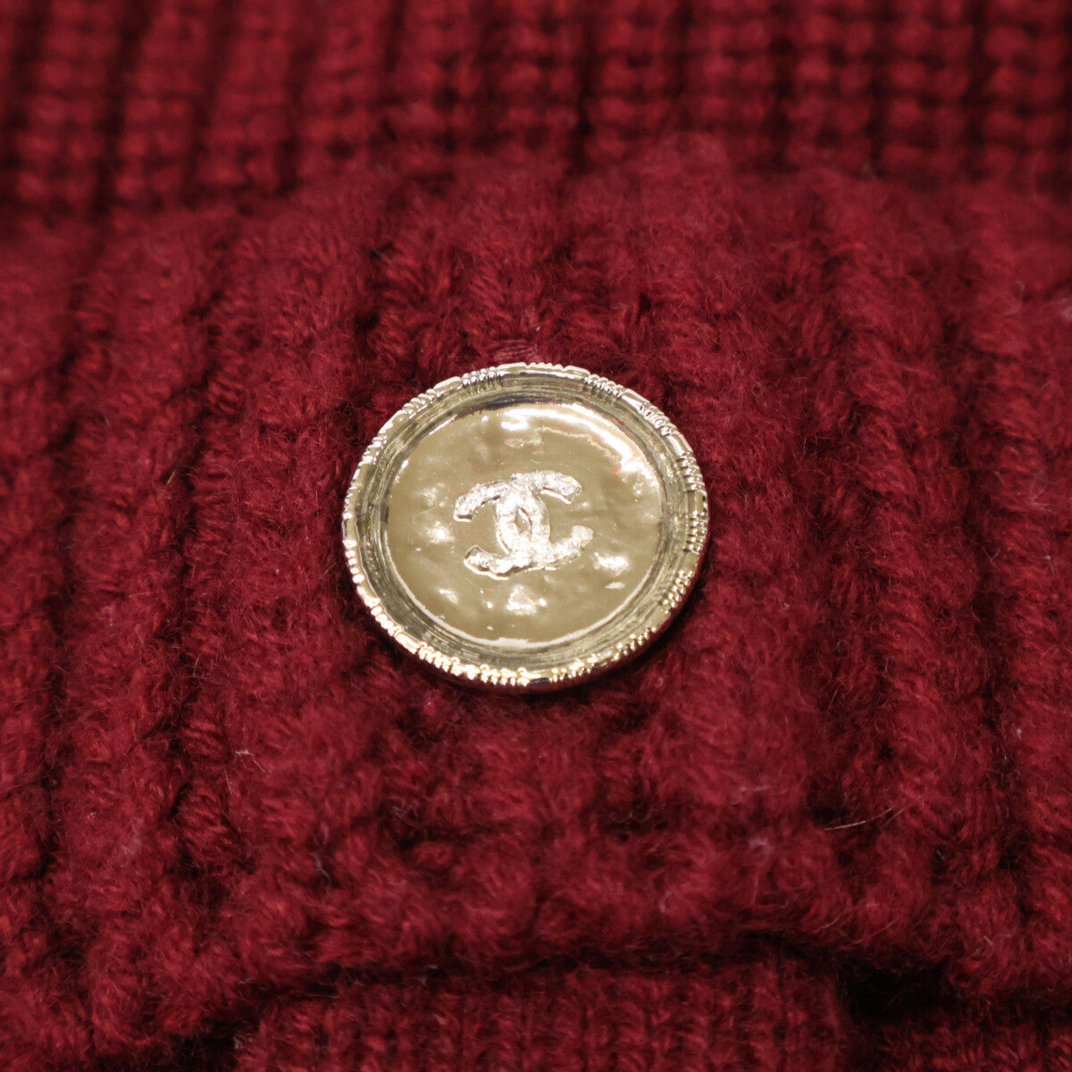 CHANEL シャネル 美品 25C P78714K11370 カシミヤ100 ココマークボタン ニット ジャケット 36