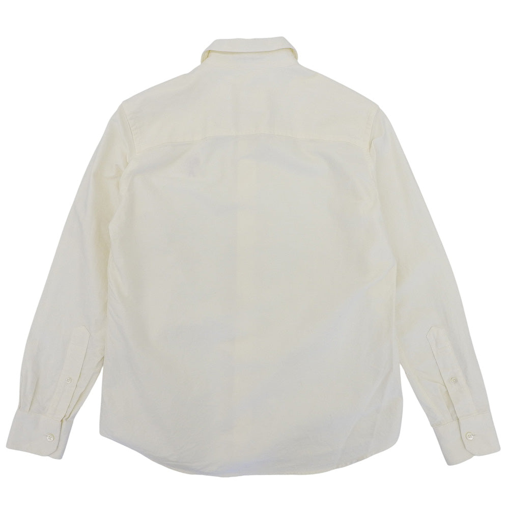 AMI PARIS アミパリス アミアレクサンドルマテュッシ コットン オックスフォード シャツ レディース オフホワイト 38 BFFSH091.480 トップス 38