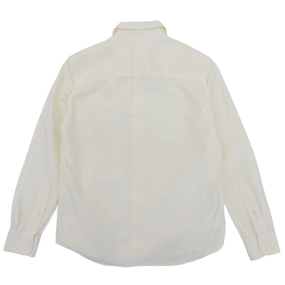 AMI PARIS アミパリス アミアレクサンドルマテュッシ コットン オックスフォード シャツ レディース オフホワイト 38 BFFSH091.480 トップス 38