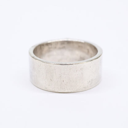 TADY&KING タディ＆キング K18 SILVER ロングホーン 平打ち リング 指輪