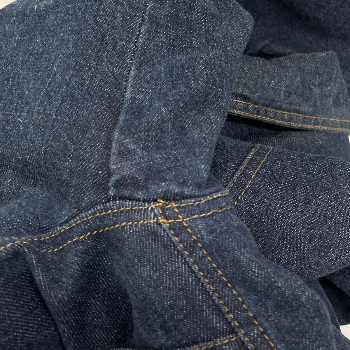 D&G ディーアンドジー ｲﾝﾃﾞｨｺﾞ ﾃﾞﾆﾑ ｺﾞｰﾙﾄﾞ金具 ｲﾀﾘｱ製 ﾄﾚﾝﾁｺｰﾄ コート S