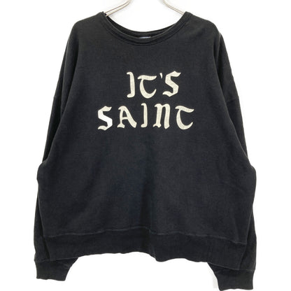 SAINT MICHAEL セントマイケル SM-YS1-0000-028ﾌﾞﾗｯｸﾄﾚｰﾅｰ トップス XXL