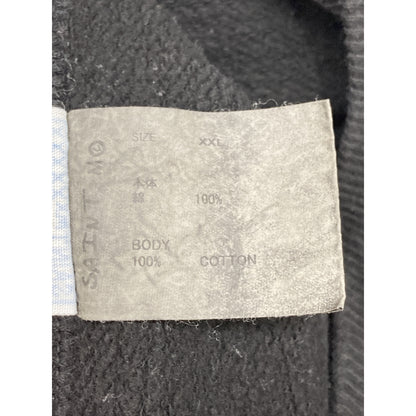 SAINT MICHAEL セントマイケル SM-YS1-0000-028ﾌﾞﾗｯｸﾄﾚｰﾅｰ トップス XXL