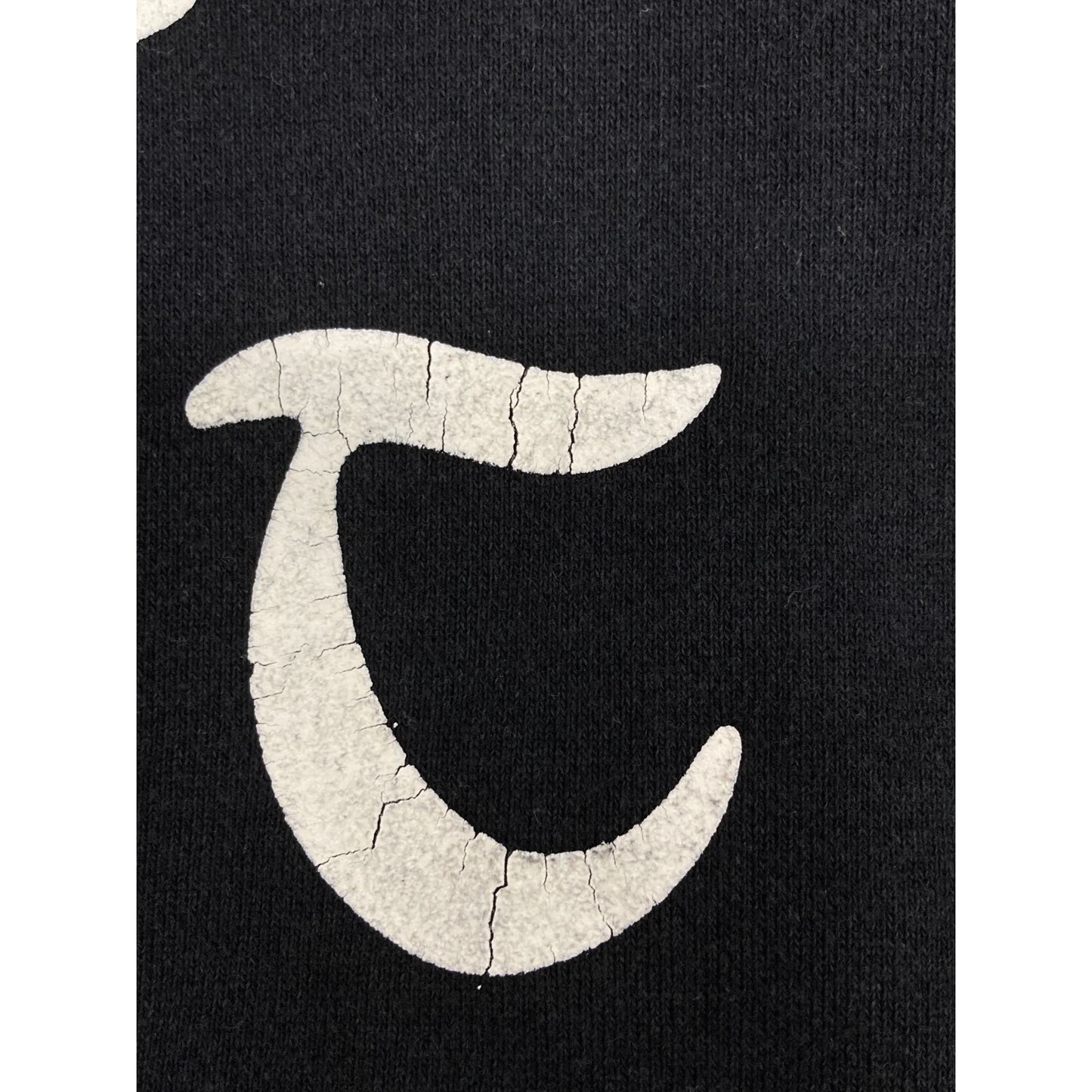 SAINT MICHAEL セントマイケル SM-YS1-0000-028ﾌﾞﾗｯｸﾄﾚｰﾅｰ トップス XXL