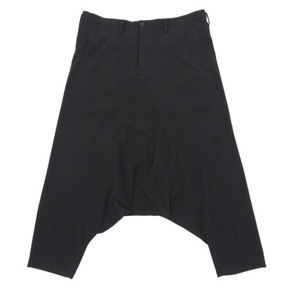 Yohji Yamamoto POUR HOMME ヨウジヤマモトプールオム 美品 タキシード サルエルパンツ ボトムス メンズ ブラック 1 HP-P39-500 ボトムス 1