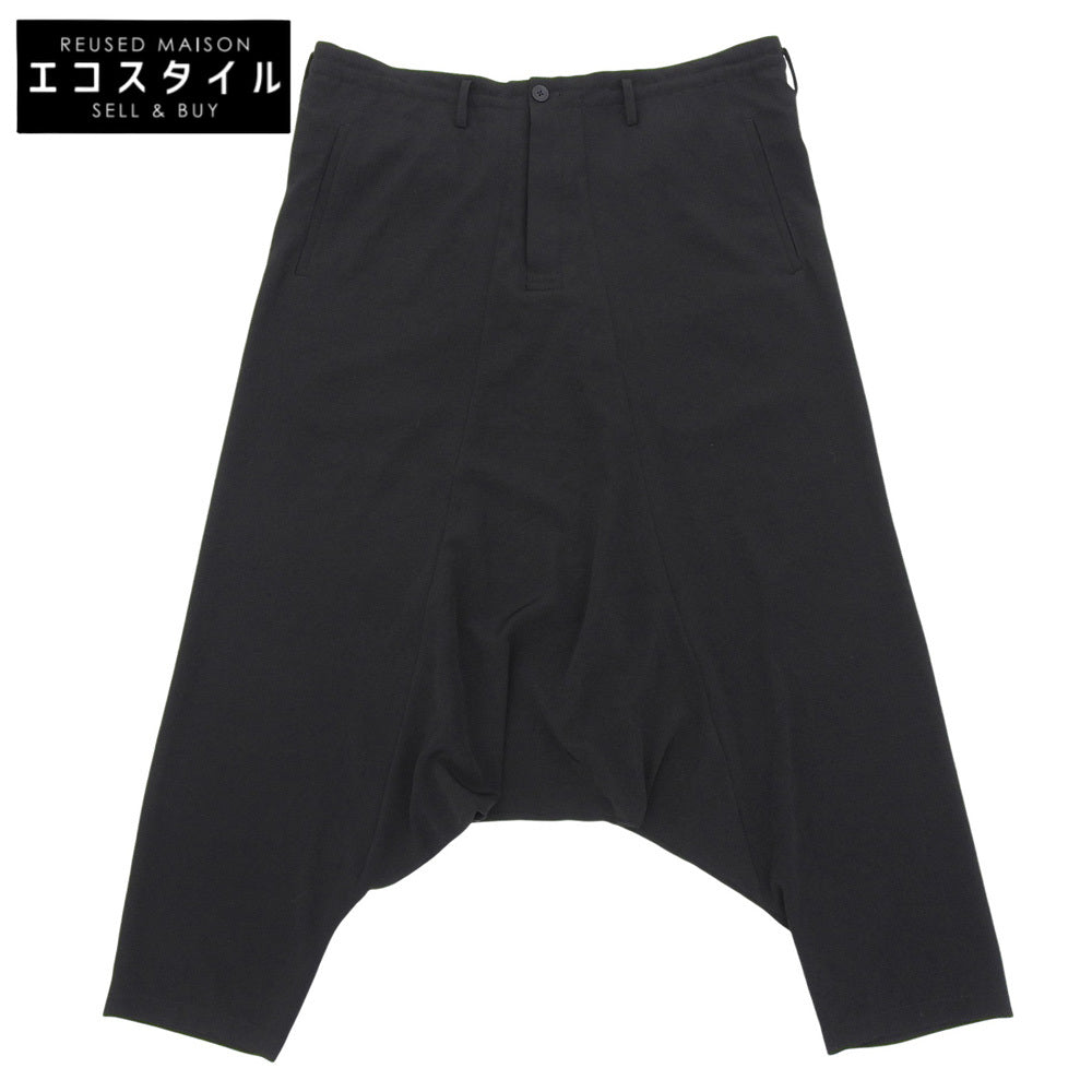 Yohji Yamamoto POUR HOMME ヨウジヤマモトプールオム 美品 タキシード サルエルパンツ ボトムス メンズ ブラック 1 HP-P39-500 ボトムス 1