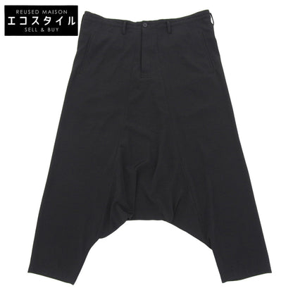 Yohji Yamamoto POUR HOMME ヨウジヤマモトプールオム 美品 タキシード サルエルパンツ ボトムス メンズ ブラック 1 HP-P39-500 ボトムス 1