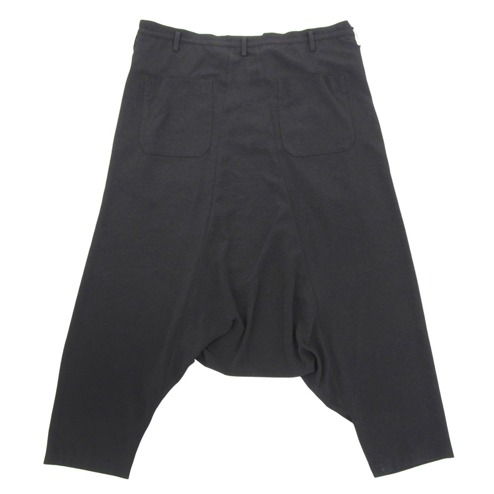 Yohji Yamamoto POUR HOMME ヨウジヤマモトプールオム 美品 タキシード サルエルパンツ ボトムス メンズ ブラック 1 HP-P39-500 ボトムス 1