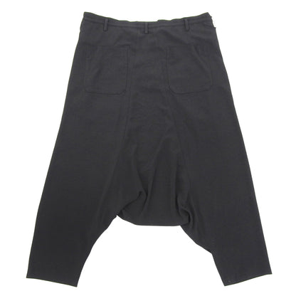 Yohji Yamamoto POUR HOMME ヨウジヤマモトプールオム 美品 タキシード サルエルパンツ ボトムス メンズ ブラック 1 HP-P39-500 ボトムス 1