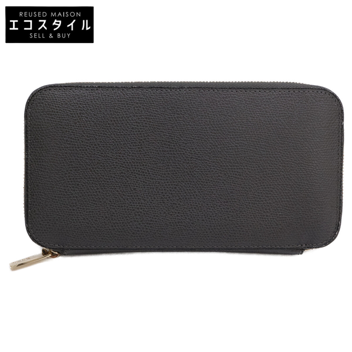 Valextra ヴァレクストラ 【美品】ジップパース 12カード 長財布（小銭入れあり）