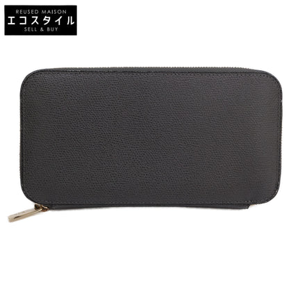 Valextra ヴァレクストラ 【美品】ジップパース 12カード 長財布（小銭入れあり）