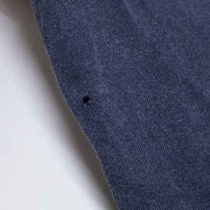 STUSSY ステューシー 90'sﾀｸﾞ ﾈｲﾋﾞｰ ﾌﾟﾘﾝﾄ ｺｯﾄﾝ Tｼｬﾂ トップス L