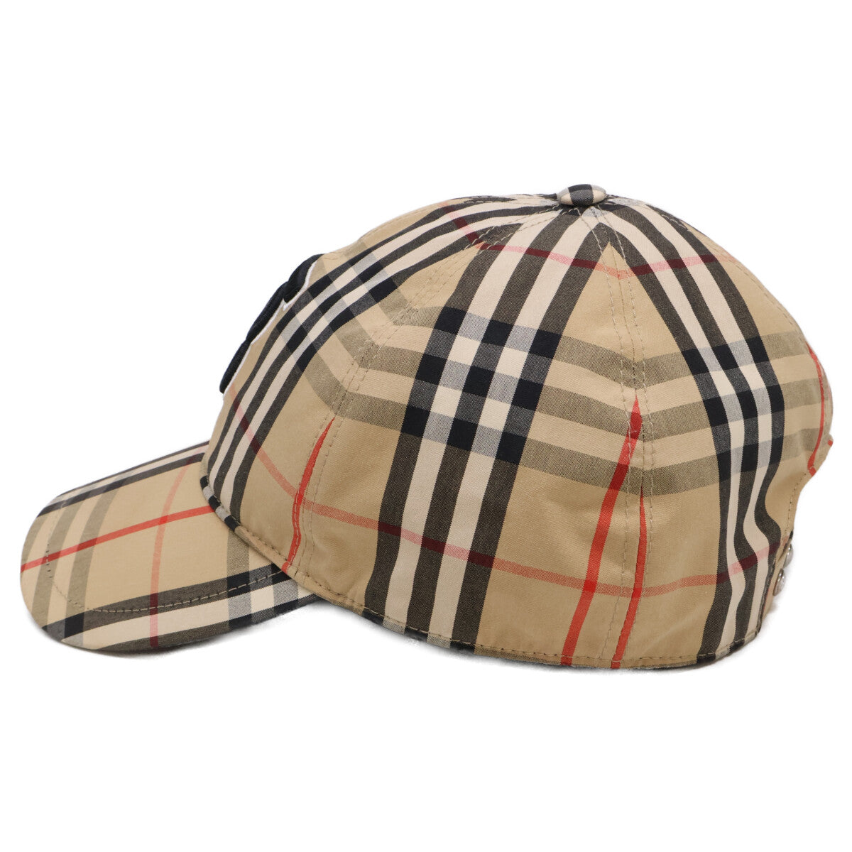BURBERRY バーバリー 8068032 ノヴァチェック TBロゴ ベースボールキャップ 帽子 L