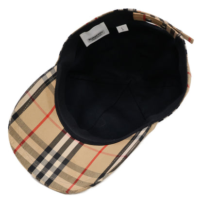 BURBERRY バーバリー 8068032 ノヴァチェック TBロゴ ベースボールキャップ 帽子 L