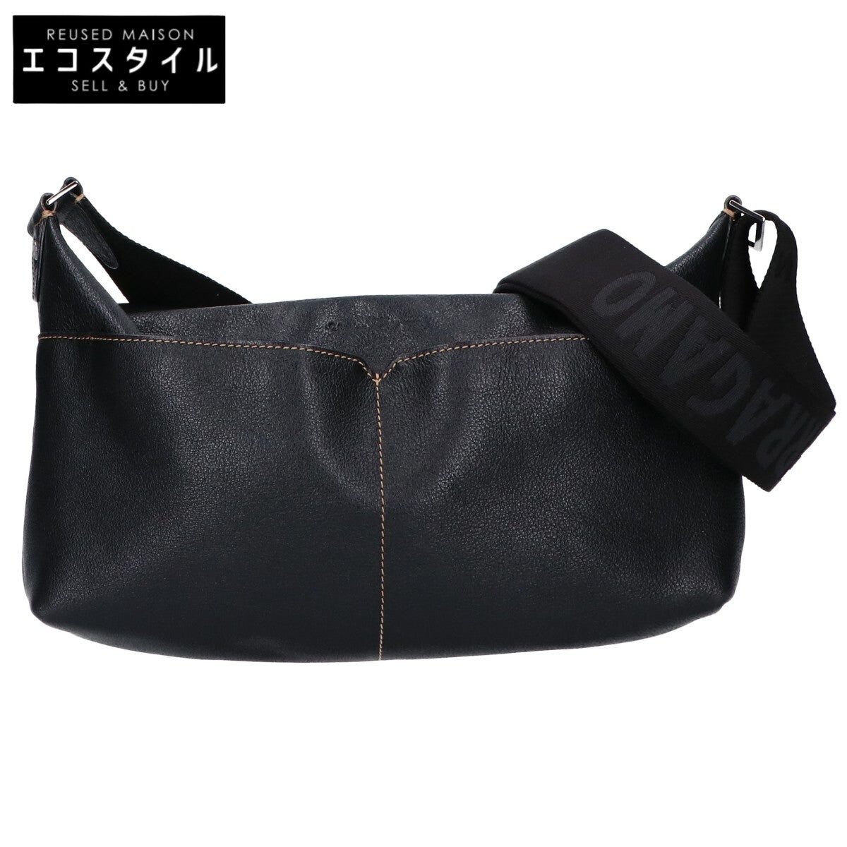 Salvatore Ferragamo サルヴァトーレフェラガモ GO-249056 レザー ショルダーバッグ