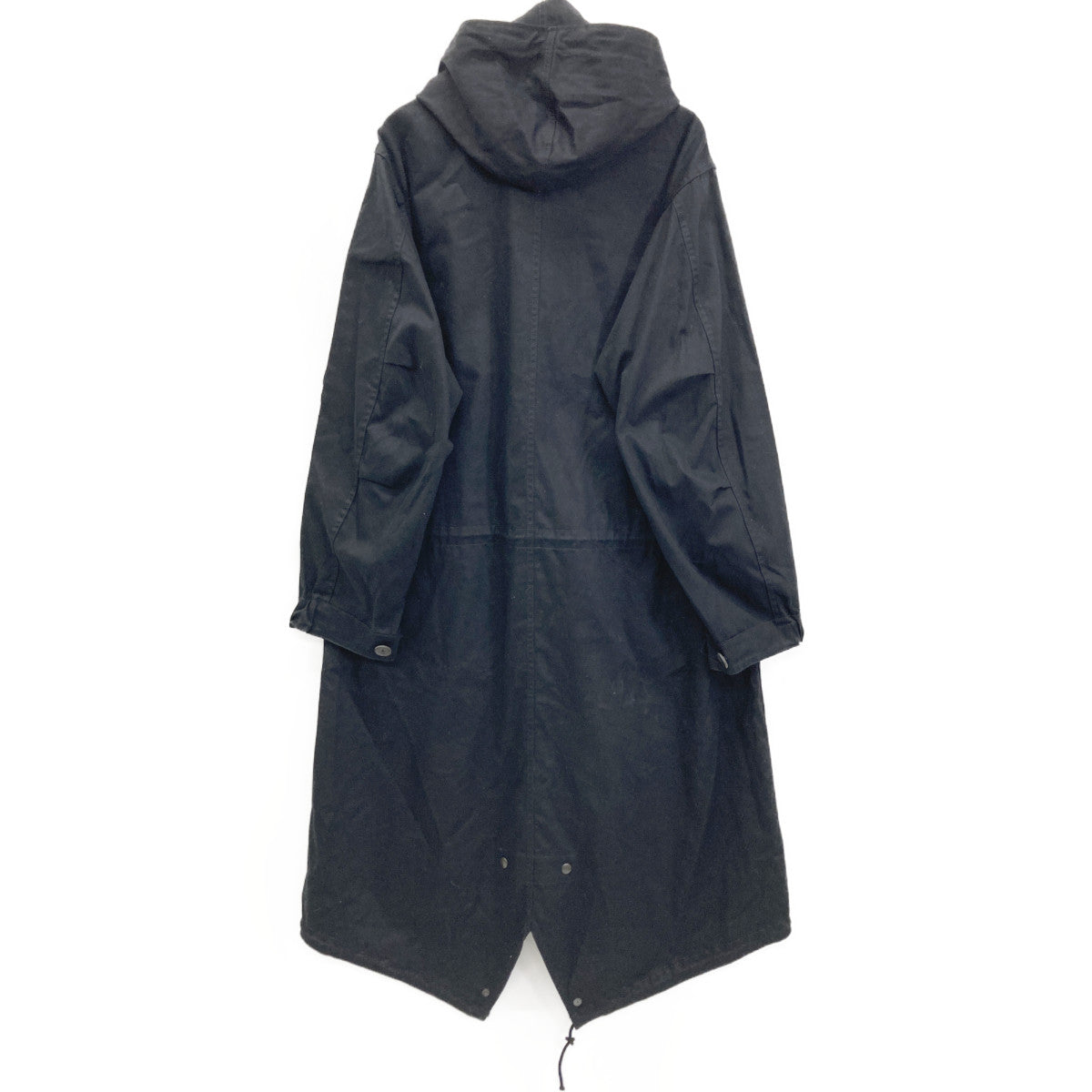 Yohji Yamamoto POUR HOMME ヨウジヤマモトプールオム 22SS HG-C12-056 ﾌﾞﾗｯｸ ﾓｯｽﾞｺｰﾄ コート 2