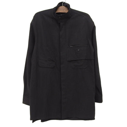 Y-3 ワイスリー オーバーシャツジャケット メンズ 黒 ブラック L IW7465 ジャケット L