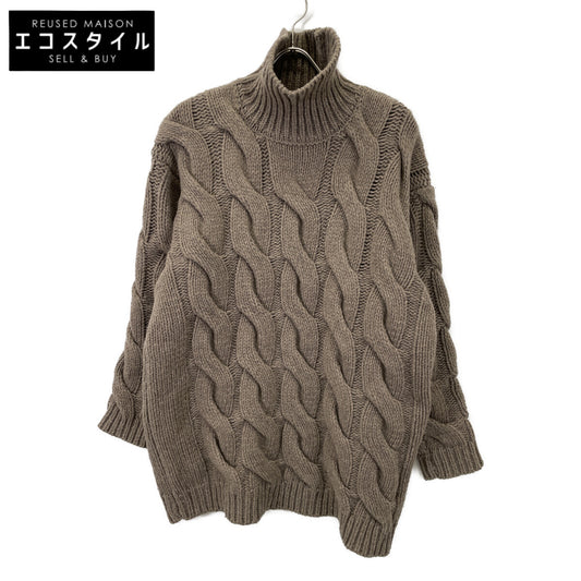 CLANE クラネ 15106-2172 BIG CABLE OVER HAND KNIT TOPS ビッグケーブル オーバーサイズ ニットセーター/ トップス 2
