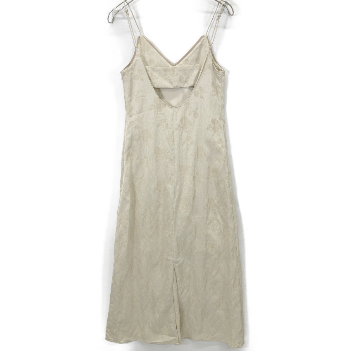 CLANE クラネ 15112-5142 ﾗｲﾄｲｴﾛｰ ﾚｰﾖﾝ混 ｳﾞｨﾝﾃｰｼﾞ ﾌﾗﾜｰ ｷｬﾐﾜﾝﾋﾟｰｽ ワンピース 1