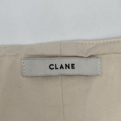 CLANE クラネ 15112-5092 ﾎﾜｲﾄ SQUARE BARE FLARE ONEPIECE ワンピース O