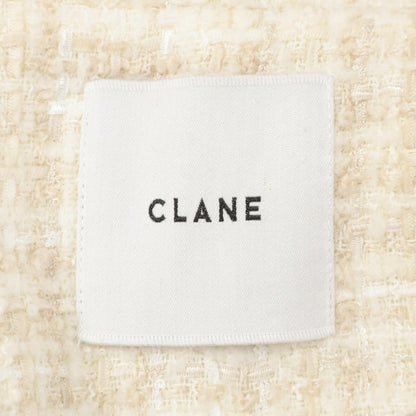 CLANE クラネ 15103-0402 mix tweed puffsleeve jacket ジャケット 1