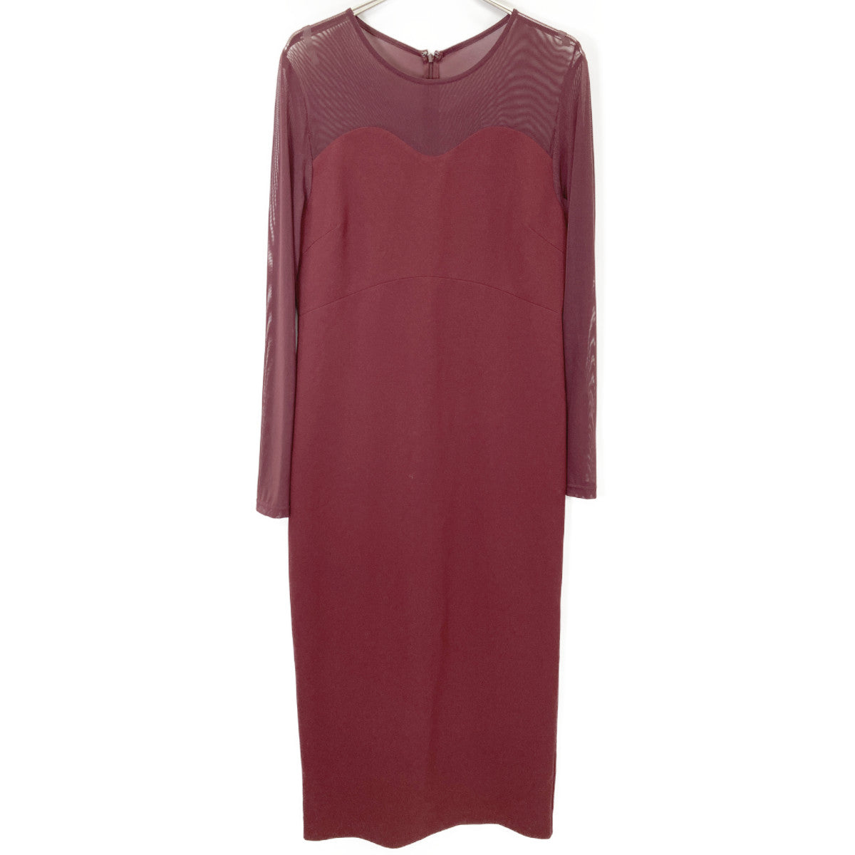 AMERI アメリ 01320570050 ｳﾞｧ-ｶﾞﾝﾃﾞｨ I LINE TULLE VEST SET DRESS ワンピース M